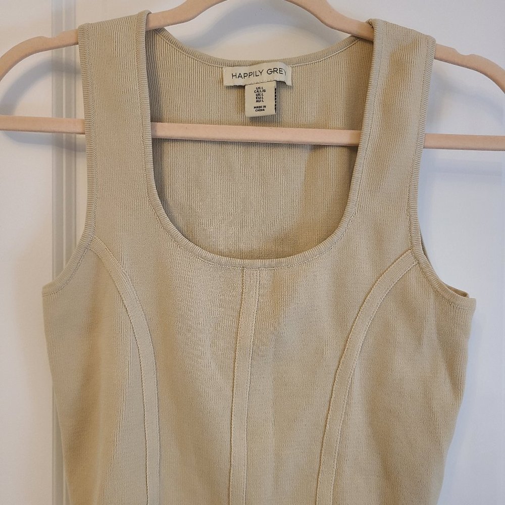 Happily Grey Sleeveless Top